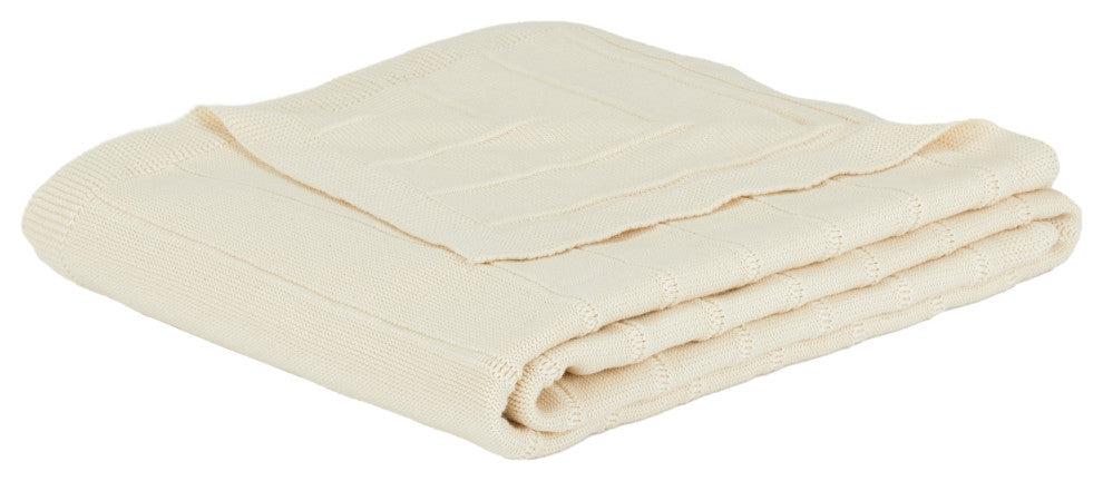 Safavieh Sadra 50X60 Throw, Ivory