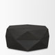 Arreto Hexagonal Hinged Solid Wood Top and Base Coffee Table