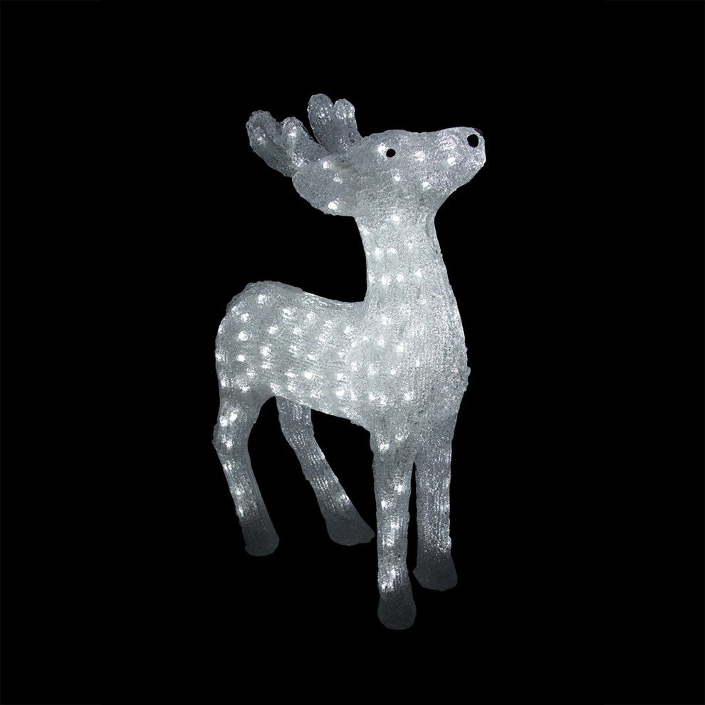 23" Lighted Commercial Grade Reindeer Christmas Display Decor