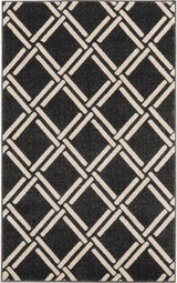 Rug Unique Loom Trellis Black Rectangular 3' 3 x 5' 3