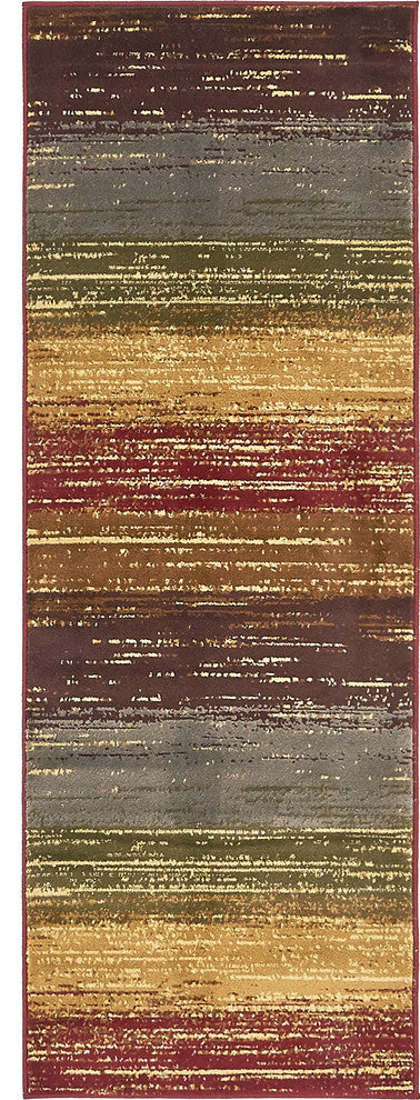Unique Loom Beige Barista Mundo Nova 2' 2 x 6' 0 Runner Rug