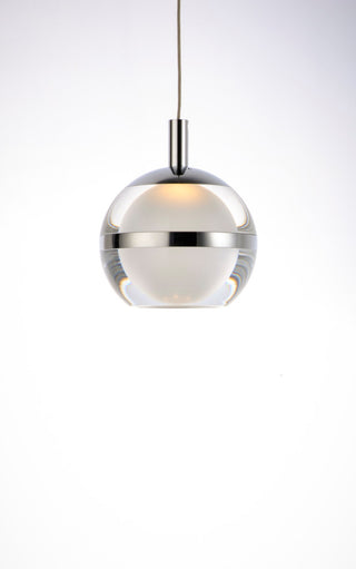 ET2 E24591 Swank 4-1/2"W LED Pendant - Polished Chrome