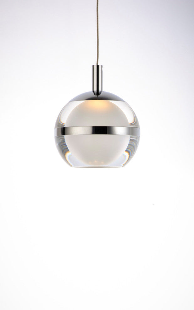 ET2 E24591 Swank 4-1/2"W LED Pendant - Polished Chrome