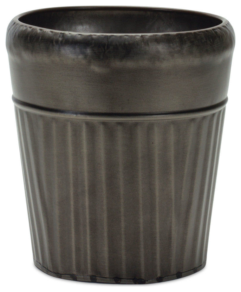 Decorative Metal Pot, 3-Piece Set