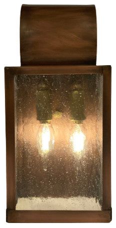 Coachman down light, Solid Copper Wall Lamp, Handmade in USA.
