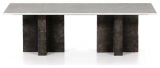 Terrell Coffee Table-Raw Black