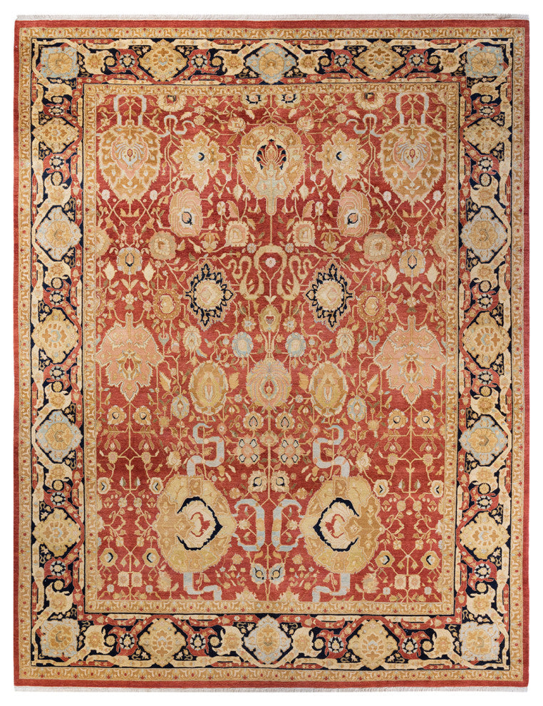 MOGUL, Hand Knotted Area Rug 11' 10" X 9' 3"