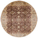 Ahgly Company Indoor Round Mid-Century Modern Area Rugs, 5' Round