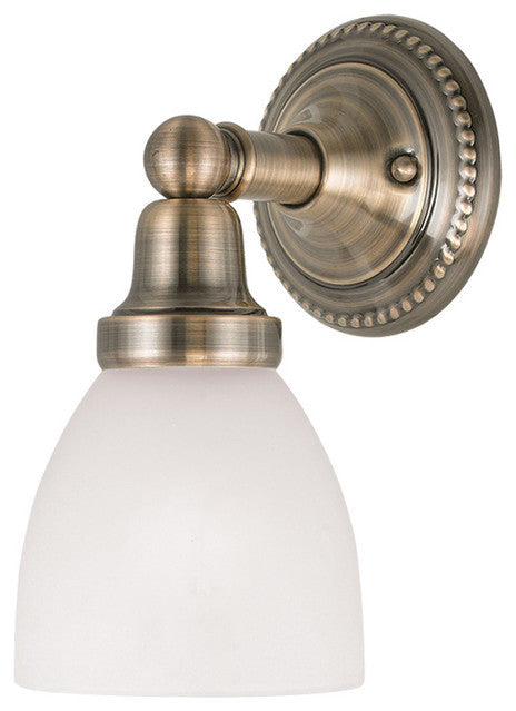 Classic Bath Light, Antique Brass