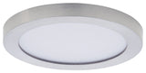 Maxim 57690WT Chip 5"W LED Flush Mount Ceiling Fixture - Satin Nickel