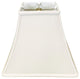 Royal Designs Square Bell Lamp Shade, White, 7x14x11.5, Single