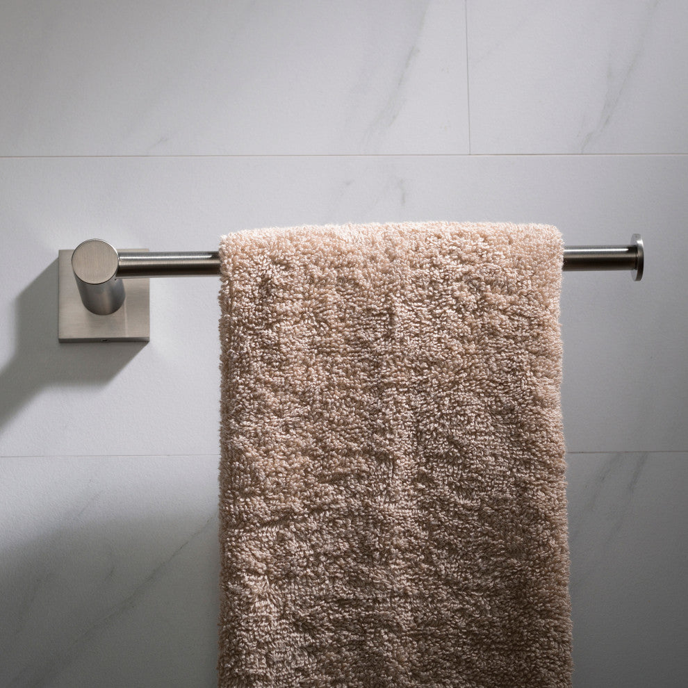 Ventus Bathroom Towel Bar, Brushed Nickel