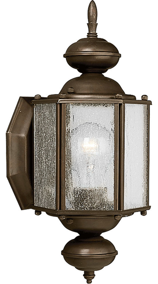 1-Light Wall Lantern Can Be Used With Or Without Tail, Antique Bronze