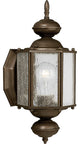 1-Light Wall Lantern Can Be Used With Or Without Tail, Antique Bronze