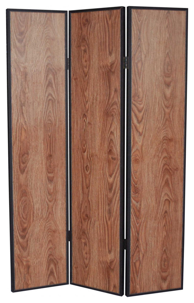 47 X 71 Brown Wood  Screen