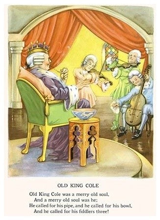 Old King Cole - Gallery Wrapped Canvas Art 28" x 42"
