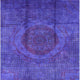 Ahgly Company Indoor Square Mid-Century Modern Area Rugs, 5' Square