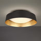 Gilt 18" LED Flush Mount 3000K, Gold Leaf