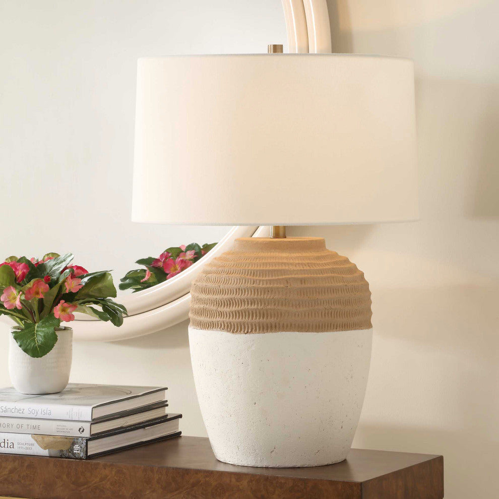 Uttermost Bellaby Terracotta Table Lamp