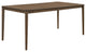 Rectangular Wood Dining Table, Walnut