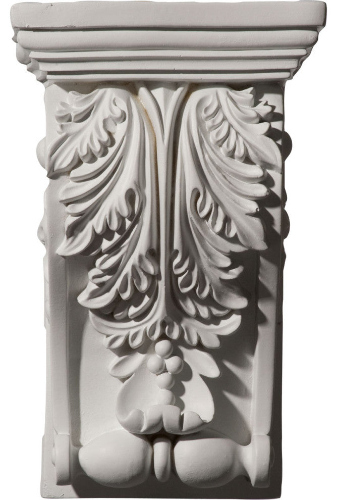 5 1/4"W x 3 1/4"D x 8 3/8"H Edinburgh Corbel