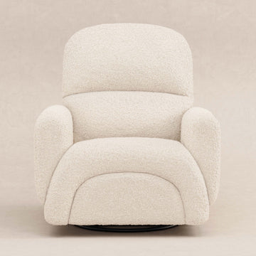 Rainbow Recliner and Swivel Glider, Teddy Loop, Almond Teddy Loop