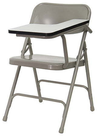 Premium Steel Folding Chair With Left Handed Tablet Arm