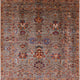 Ahgly Company Indoor Square Mid-Century Modern Area Rugs, 7' Square