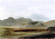 Cornelius Varley A Hilly Landscape, 18"x27" Wall Decal Print