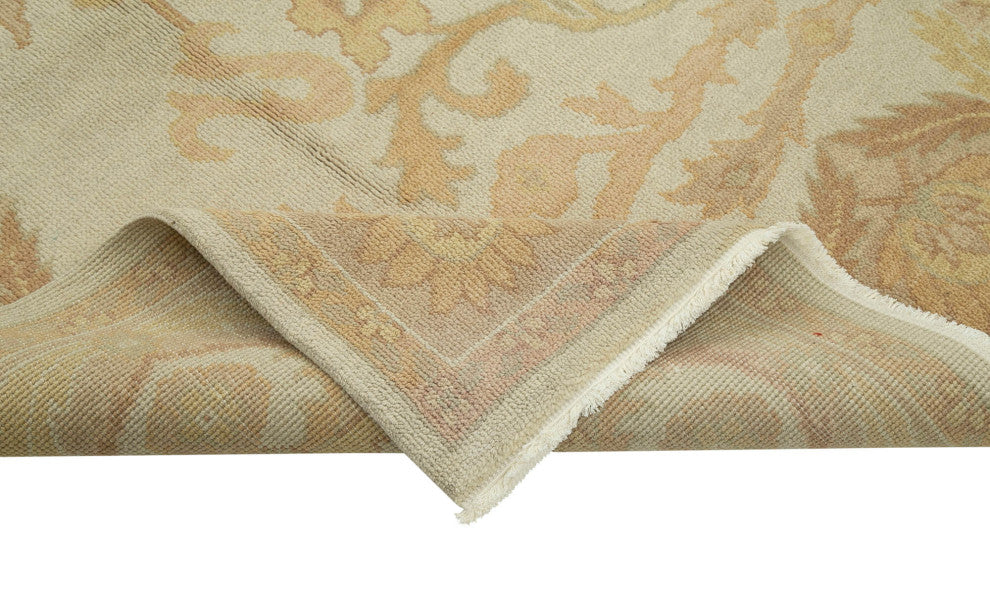 Rug N Carpet - Hand-Knotted Oriental 8' 0" x 10' 0" Unique Oushak Area Rug