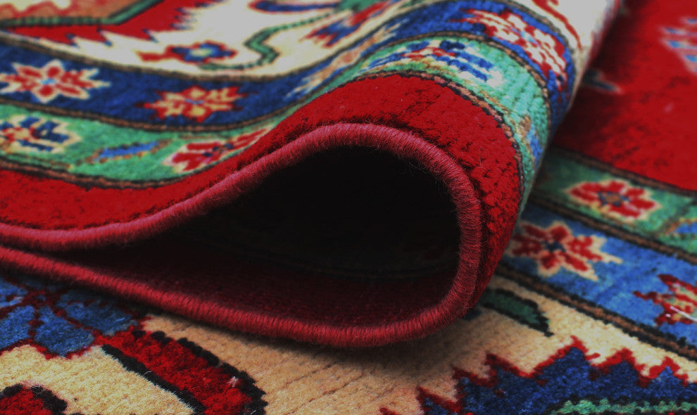 Kazak Sadaf Red Rug