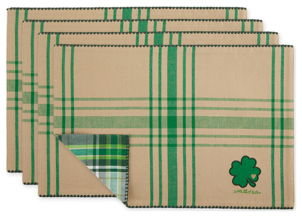 A Wee Bit O Luck Embroidered Placemat (Set of 4)