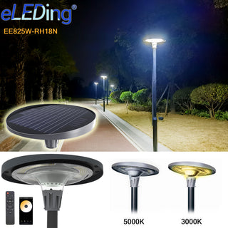 Solar Powered RGB LED UFO-Round Light APP/Remote Control for Outdoor, 20w