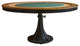 District Eight Poker Game Table in Solid French Oak by Nuevo