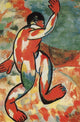 Kazimir Malevich Bather, 18"x27" Wall Decal