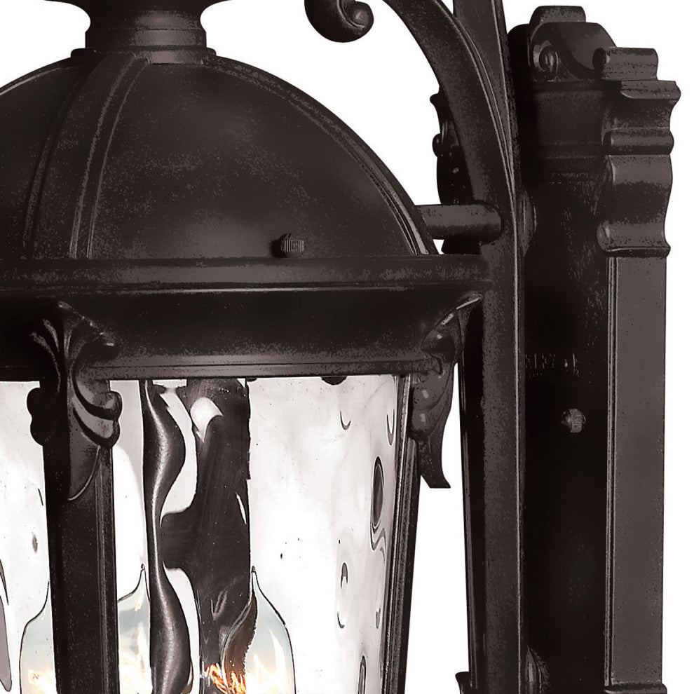 Hinkley Windsor Medium Wall Mount Lantern, Black