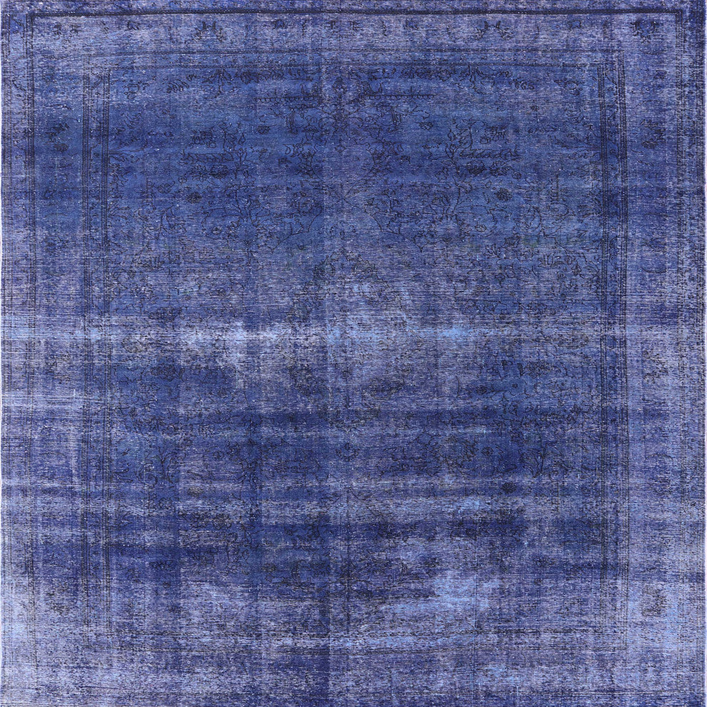 Ahgly Company Indoor Square Mid-Century Modern Area Rugs, 7' Square