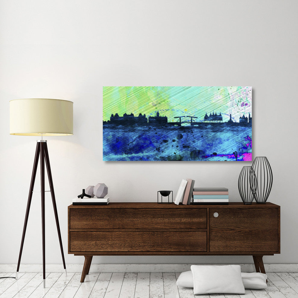 "Amsterdam City Skyline" Fine Art Print