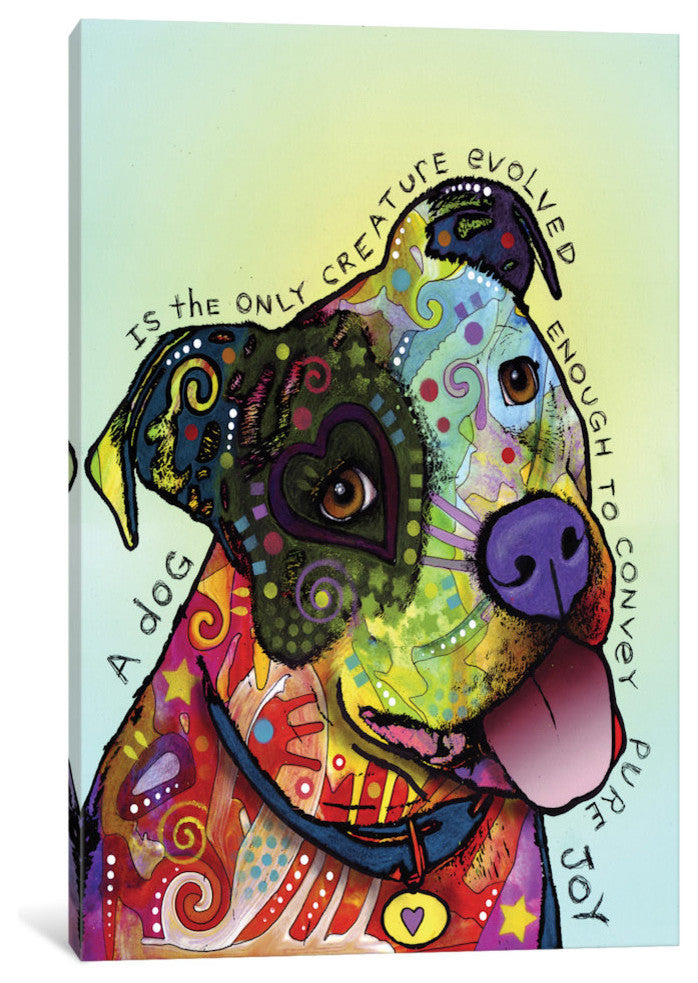 "Pure Joy" by Dean Russo, 26x18x1.5"