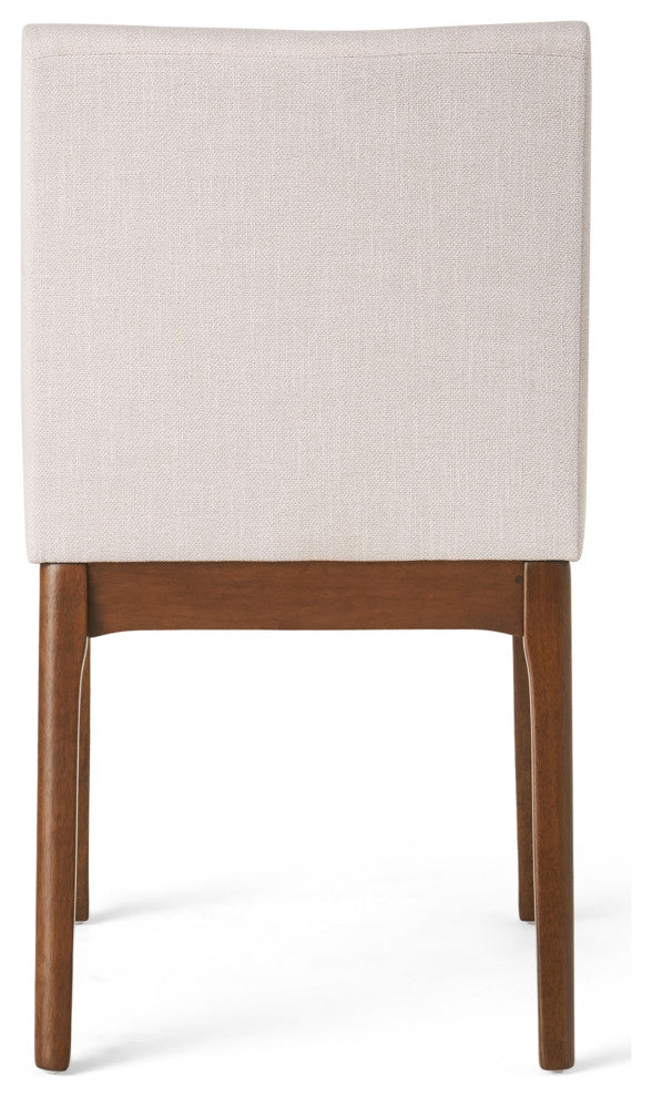 GDF Studio Kwame Mid-Century Modern 5 Piece Dining Set, Light Beige
