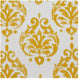 Sandlewood Gold Printed Cotton Fabric Sample, 4Wx4L