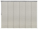 Eliana 6-Panel Track Extendable Vertical Blinds 98-130"W
