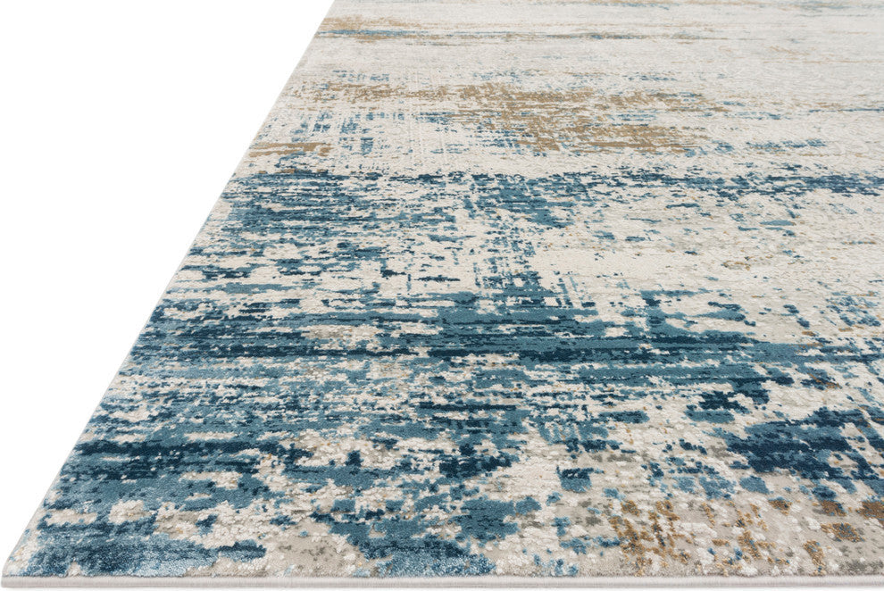 Ivory/Azure Sienne Rug, 12'2"x15'