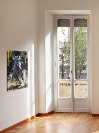 "Legend" Painting Print on Wrapped Canvas, 20x30