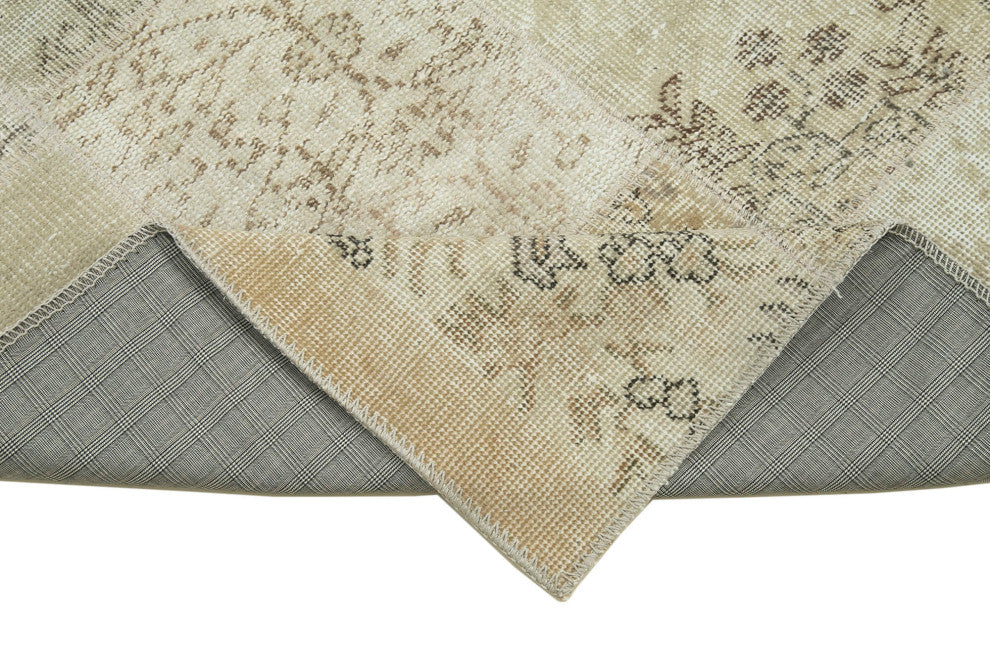 Rug N Carpet - Hand-Knotted Oriental 2' 9" x 9' 10" Small Patchwork Runner Rug