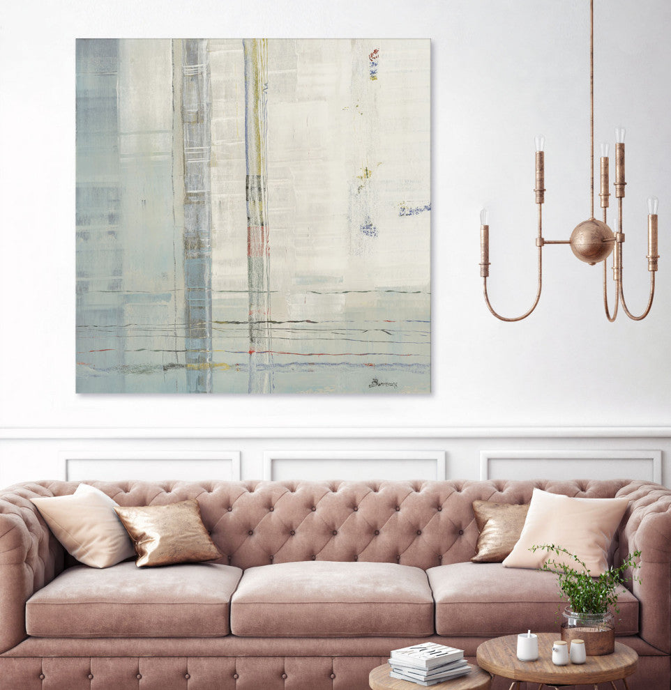 Parallels - 72 x 72 by John Burrows