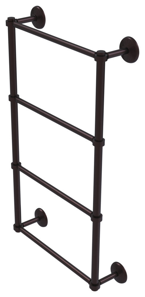 Monte Carlo 4 Tier 30" Ladder Towel Bar, Antique Bronze