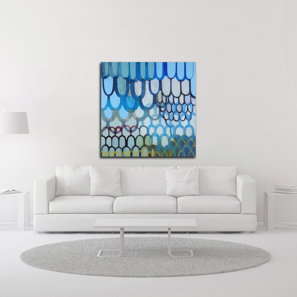 Undulations by Naomi Taitz Duffy, Print on Canvas, 30"x30"