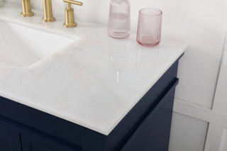 Lewis 42" Single Bathroom Vanity, Blue