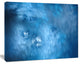 Blur Clear Blue Sky with Stars, Oversized Abstract Canvas Art Print, 60x40